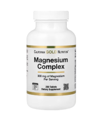 California Gold Nutrition, Magnesium Complex, Մագնեզիումի կոմպլեքս, 300 մգ, 250 կոճակ