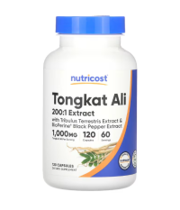 Nutricost, Tongkat Ali, Տոնգկատ Ալի, 120 պատիճ