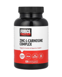 Force Factor, Zinc-L-Carnosine, Ցինկ-Լ-Կարնոզին, 120 պատիճ