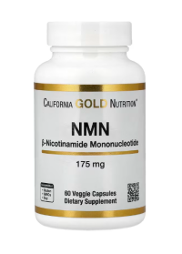 California Gold Nutrition, NMN, 175 մգ, 60 պատիճ