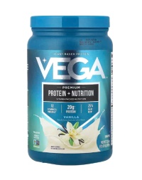 Vega, растительный протеин, протеин премиального качества и питание, 619 гр