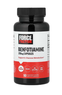 Force Factor, Benfotiamine, Բենֆոթիամին, 90 պատիճ
