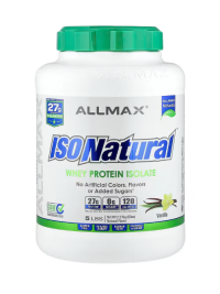 ALLMAX, IsoNatural, Շիճուկային պրոտեինի իզոլատ 2.27 կգ